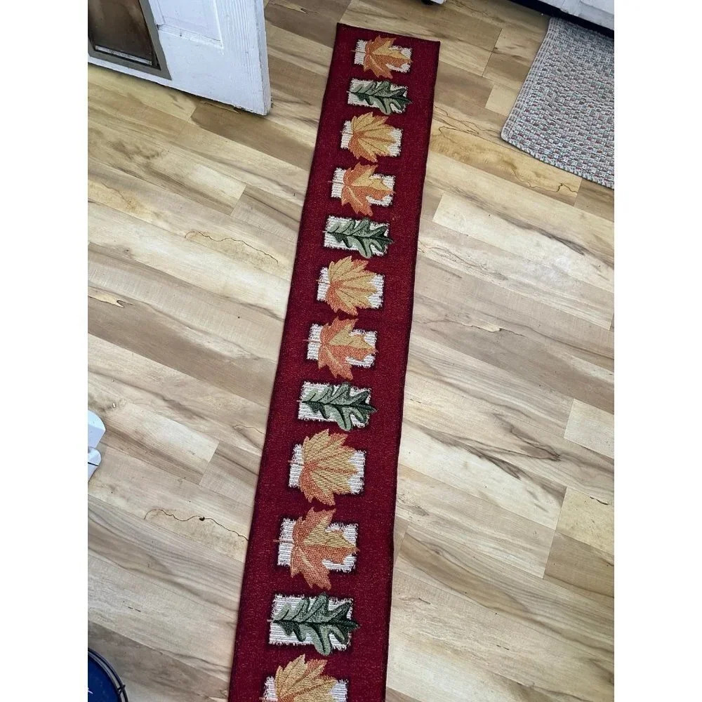 70” Autumn Leaves Table Runner